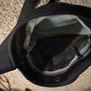 Overland Equipment black nylon purse.